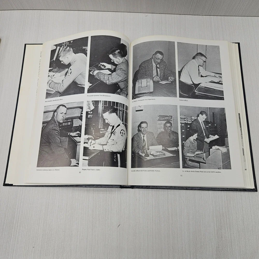 The Silver Shield Sedgwick County Sheriffs Department History Book 1869-1987 KS